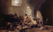 Francisco Goya The Madhouse oil painting